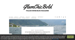 Desktop Screenshot of glamchicbold.com